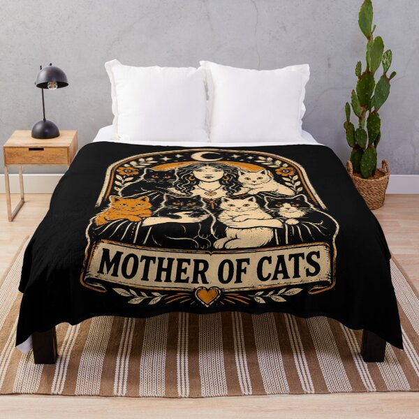 Item preview, Mother of Cats Vintage Illustration Halloween designed and sold by rafaeltto.