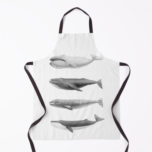 Item preview, Vintage Whale Illustration – Minimal Black and White Ocean Animals designed and sold by Good_Things.