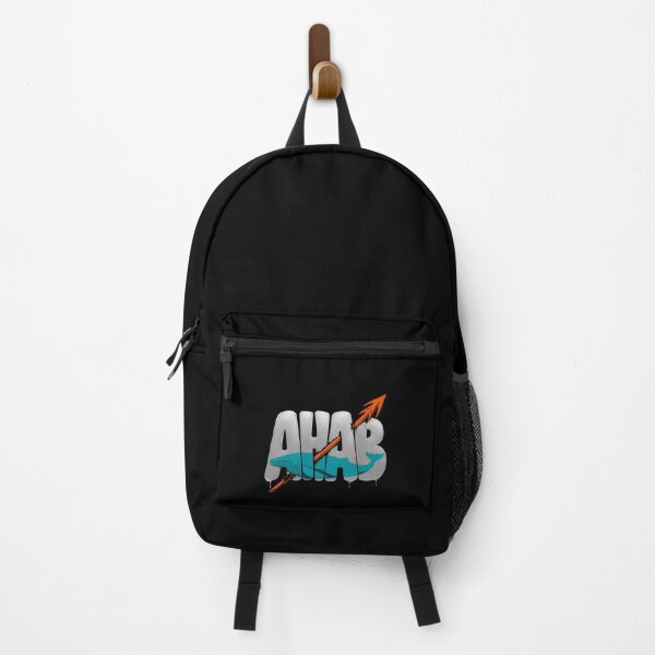 Item preview, Ahab Harpoon Through Whale Typography designed and sold by Fenay Designs.