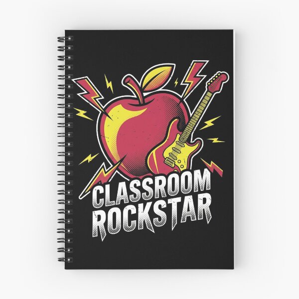 Item preview, Classroom Rockstar Electric Guitar Apple Music Teacher Back To School designed and sold by TeNovaStudio ⭐⭐⭐⭐⭐.