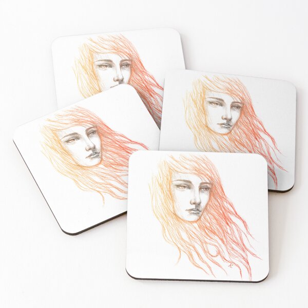 Item preview, Calor - Portrait of Woman designed and sold by AndresJC.