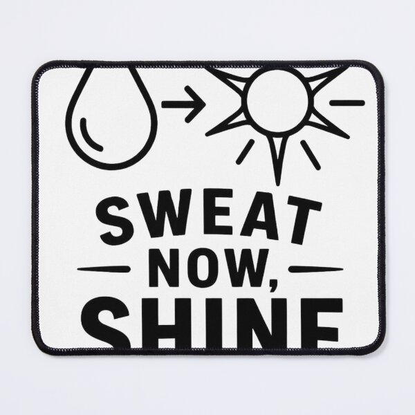 Item preview, Sweat Now Shine Later Shirt | Fitness Motivation Tee designed and sold by guchieworldcollection.