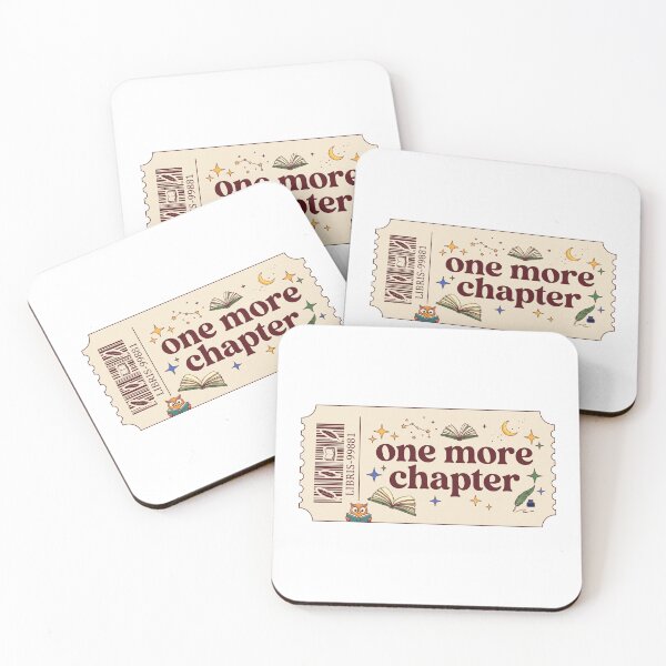 Item preview, One More Chapter - Magical Library Ticket Book Lover Design designed and sold by LunnaAtica.