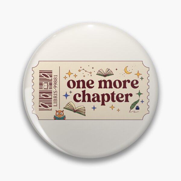 Item preview, One More Chapter - Magical Library Ticket Book Lover Design designed and sold by LunnaAtica.