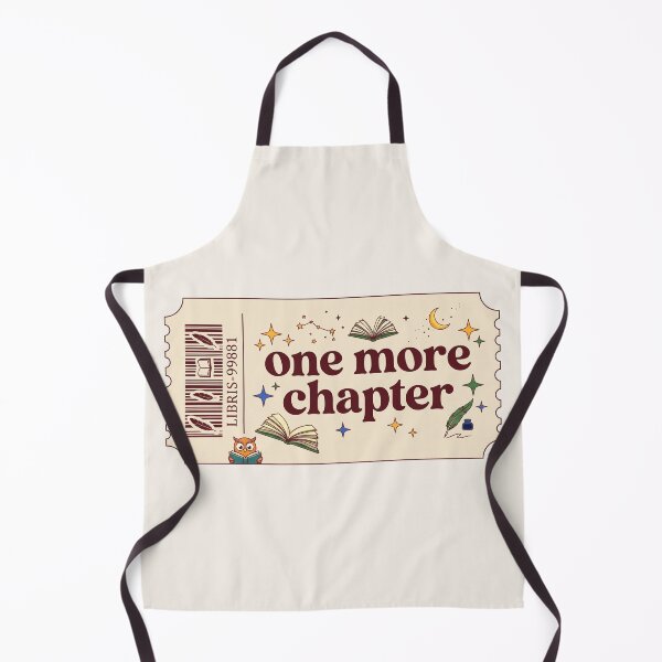 Item preview, One More Chapter - Magical Library Ticket Book Lover Design designed and sold by LunnaAtica.