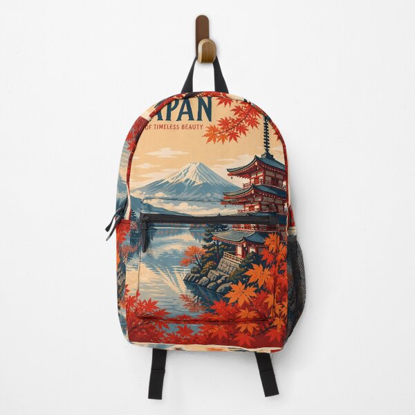 Item preview, Japanese Pagoda Temple Landscape Japan Lake Travel Fuji designed and sold by GrinGalore.