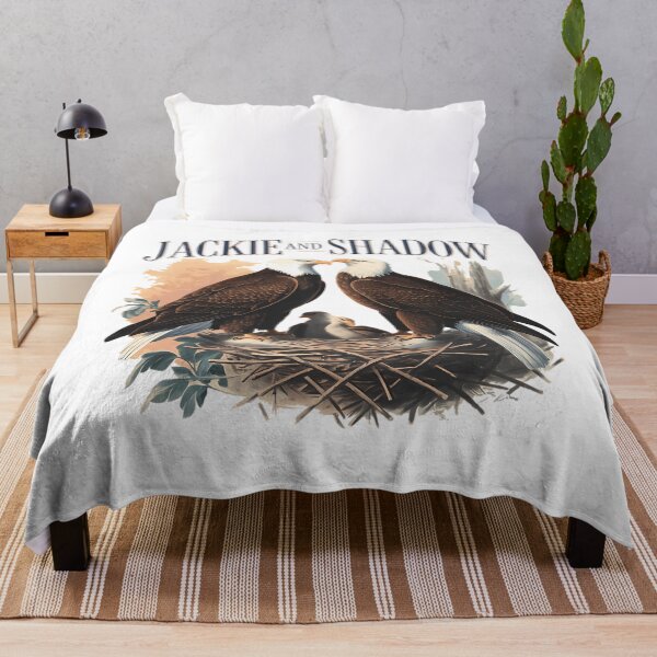 Item preview, Jackie And Shadow Bald Eagle designed and sold by FairesJones.