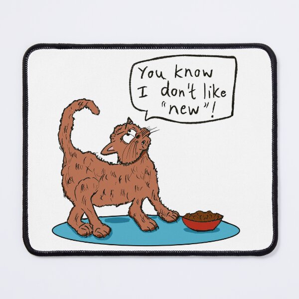 Item preview, Funny ginger cat refuses her food designed and sold by KPlayerAdhder.