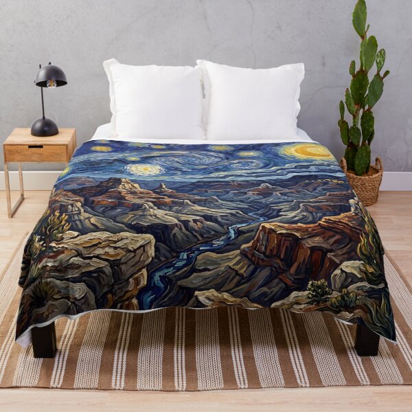 Item preview, Grand Canyon Starry Night Historical Landscape designed and sold by Bad-Decisions-Designs.