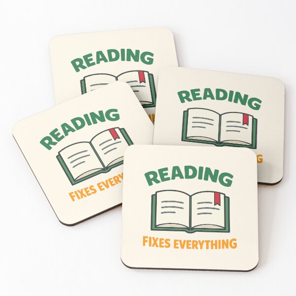 Item preview, Reading Fixes Everything designed and sold by fadilow.