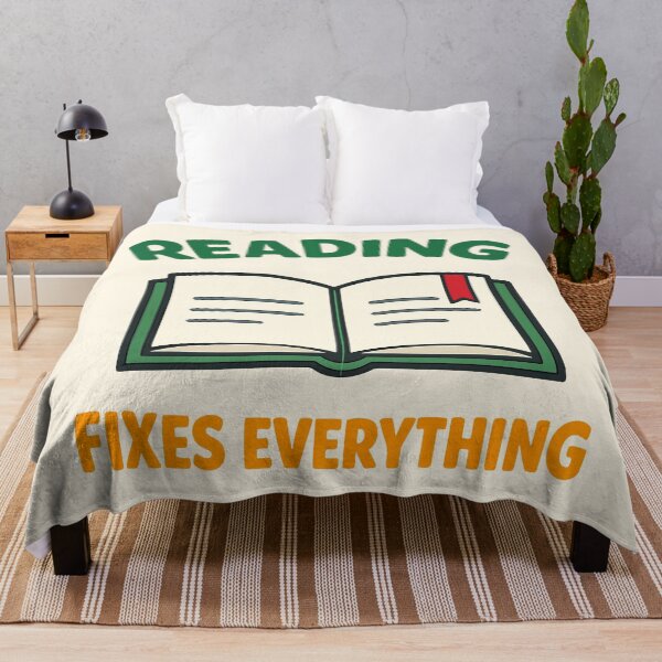 Item preview, Reading Fixes Everything designed and sold by fadilow.