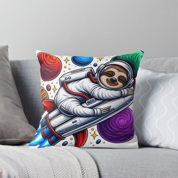 Item preview, Sloth astronaut vector illustration designed and sold by BinsAliza.