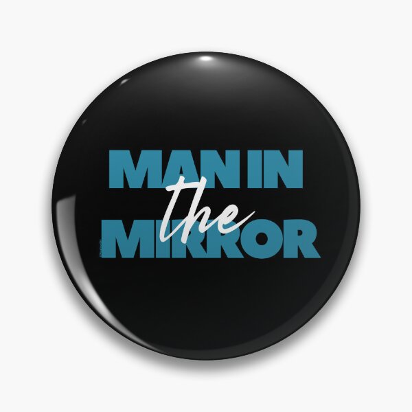 Item preview, Man in the mirror sticker designed and sold by DesignPMG.