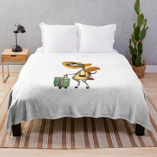 Item preview, Cute Traveling Zebra Illustration designed and sold by DailyDoodlesBySumbul.
