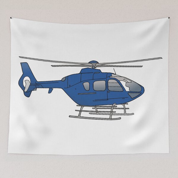 Item preview, Blue helicopter designed and sold by Berlin-T-Shirt.