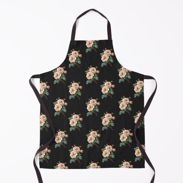 Item preview, Elegant Vintage Blush Roses Botanical Pattern Onyx Background Beauty designed and sold by EL-Lebedenko.