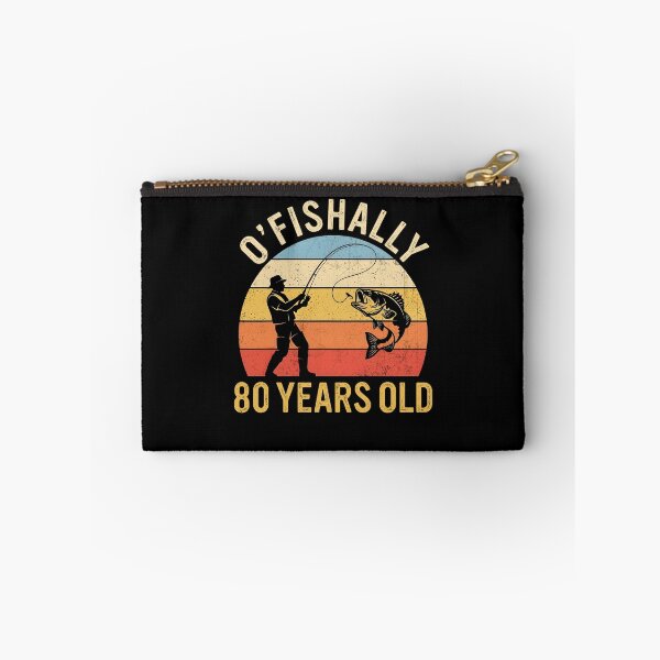 Item preview, O'Fishally 80 Years Old Fishing Gift designed and sold by cerima.