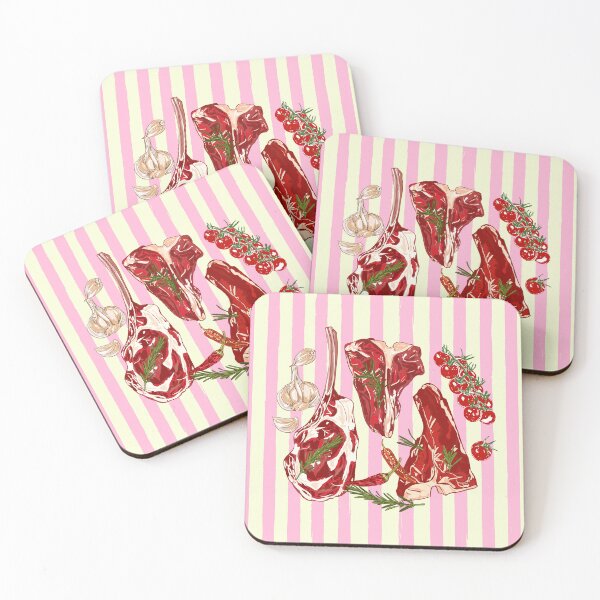 Item preview, Herb Seasoned Steak Vintage Food Illustration designed and sold by MaiZephyr.