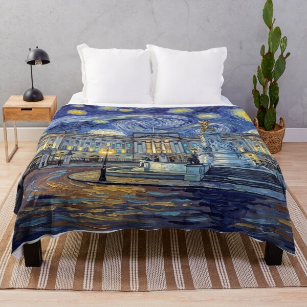 Item preview, Buckingham Palace Starry Night Historical Landscape designed and sold by Bad-Decisions-Designs.