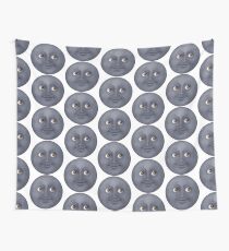 Mond Emoji Wandbehang
