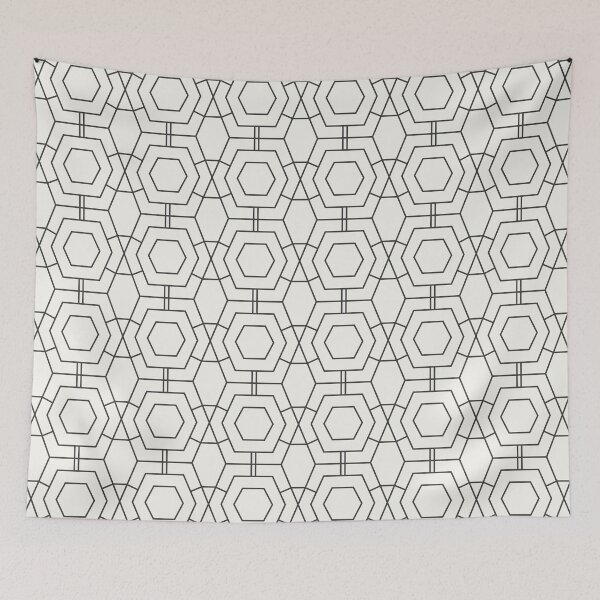 Item preview, Geometric pattern print, minimal architectural abstract design for modern interior decor designed and sold by Aurum-design.