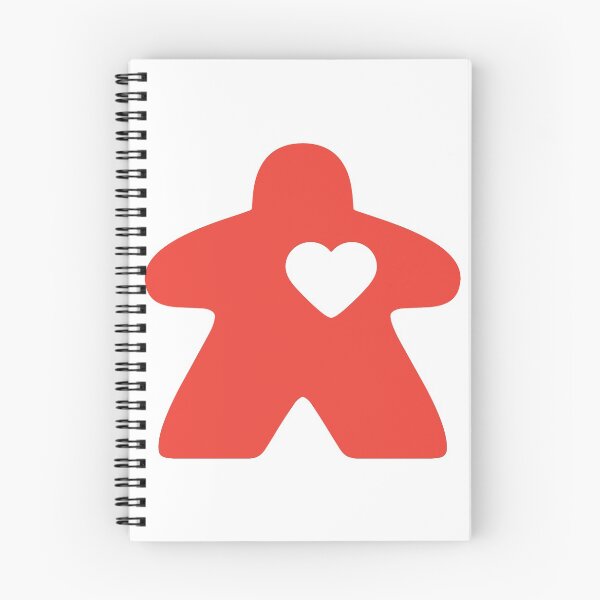Item preview, Meeple Love - red designed and sold by emilyRose3.