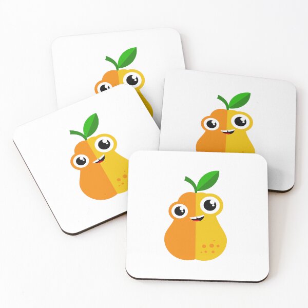 Item preview, Cute Kawaii Pear Character designed and sold by chaaval.