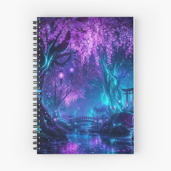 Item preview, Bioluminescent Enchanted Forest Shrine Digital Art designed and sold by @VIRAT DESIGNER@.
