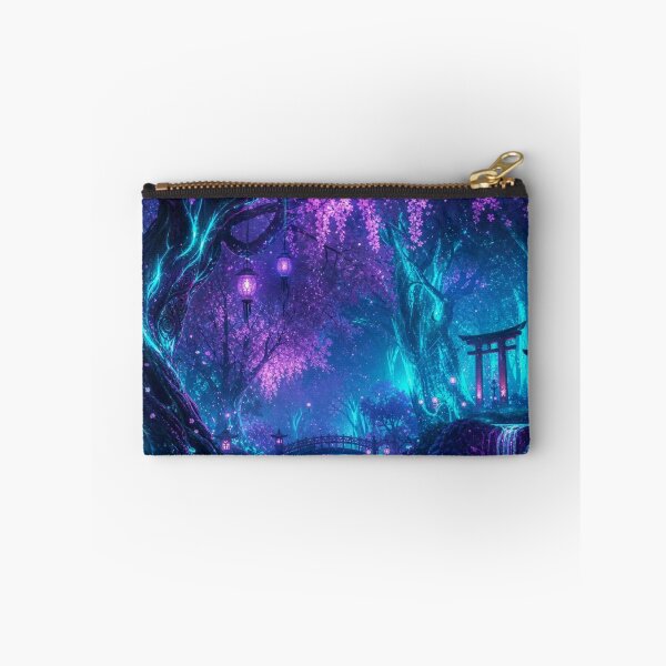 Item preview, Bioluminescent Enchanted Forest Shrine Digital Art designed and sold by @VIRAT DESIGNER@.