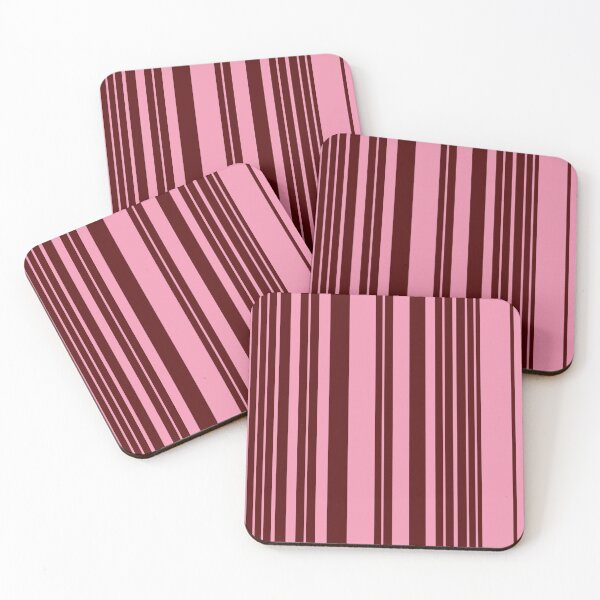 Item preview, Burgundy and Pink Vertical Stripes  designed and sold by PatternTitan.