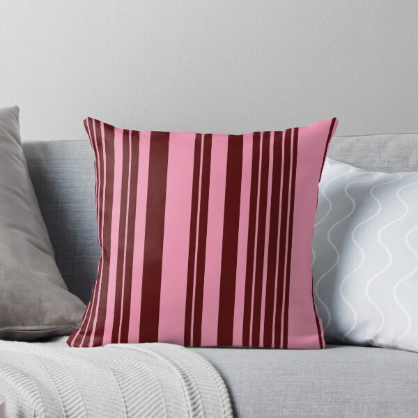 Item preview, Burgundy and Pink Vertical Stripes  designed and sold by PatternTitan.