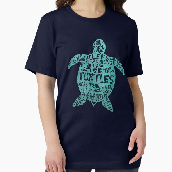 Item preview, Save the Turtles - Silhouette Words designed and sold by jitterfly.