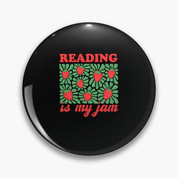 Item preview, Reading is My Jam Strawberry Design designed and sold by nojany.