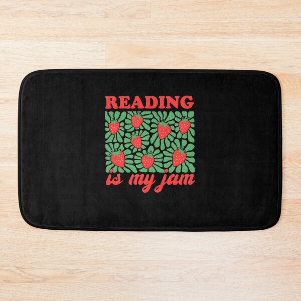 Item preview, Reading is My Jam Strawberry Design designed and sold by nojany.