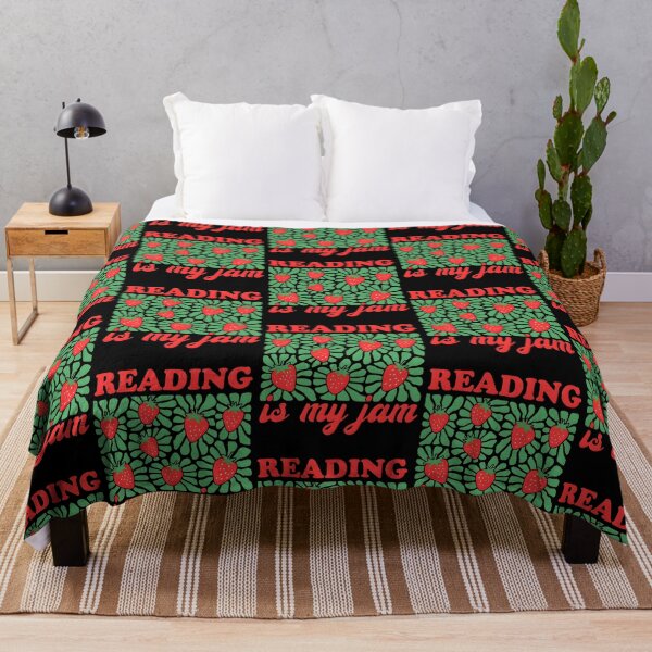 Item preview, Reading is My Jam Strawberry Design designed and sold by nojany.