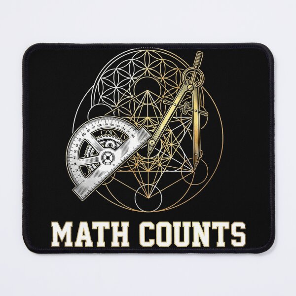 Item preview, Math Counts Sacred Geometry Compass Protractor Teacher designed and sold by TeNovaStudio ⭐⭐⭐⭐⭐.