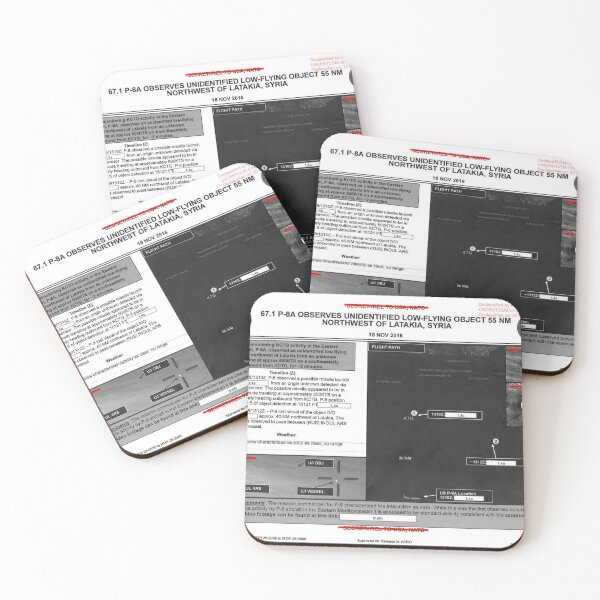 Item preview, UFO - DECLASSIFIED dow-uap-d55-mission-report-syria-november-2016_PAGE1 designed and sold by CG17s.