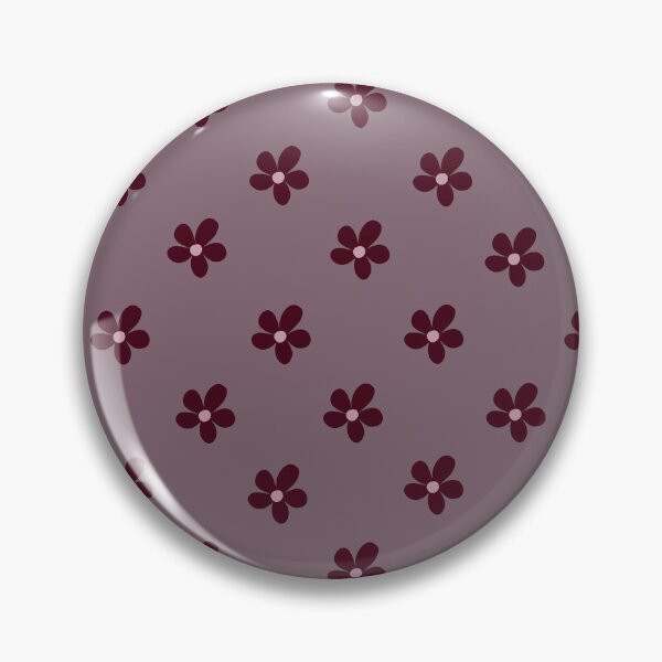 Item preview, Dark Red Daisy on Dusty Purple designed and sold by Kozee.