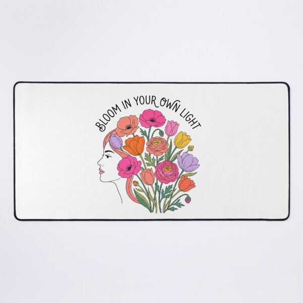 Item preview, Bloom In Your Own Light Floral Woman Illustration designed and sold by mackartist.