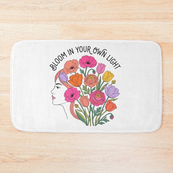 Item preview, Bloom In Your Own Light Floral Woman Illustration designed and sold by mackartist.