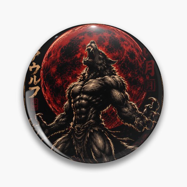 Item preview, Majestic Werewolf Under a Blood Moon designed and sold by rafaeltto.