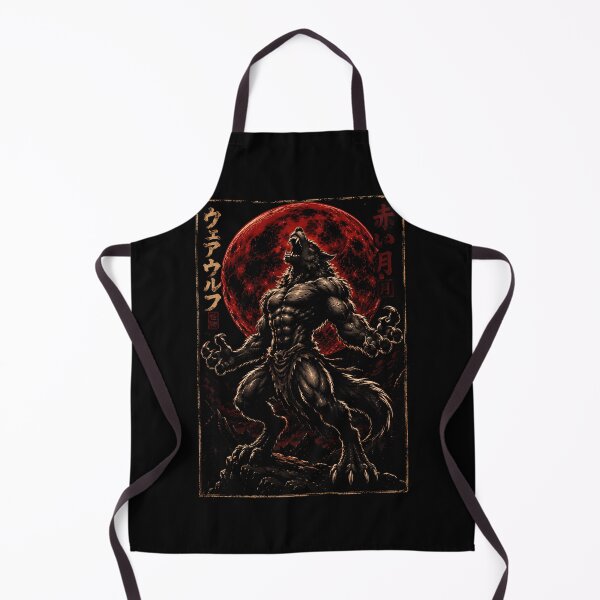 Item preview, Majestic Werewolf Under a Blood Moon designed and sold by rafaeltto.
