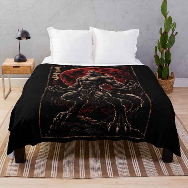 Item preview, Majestic Werewolf Under a Blood Moon designed and sold by rafaeltto.