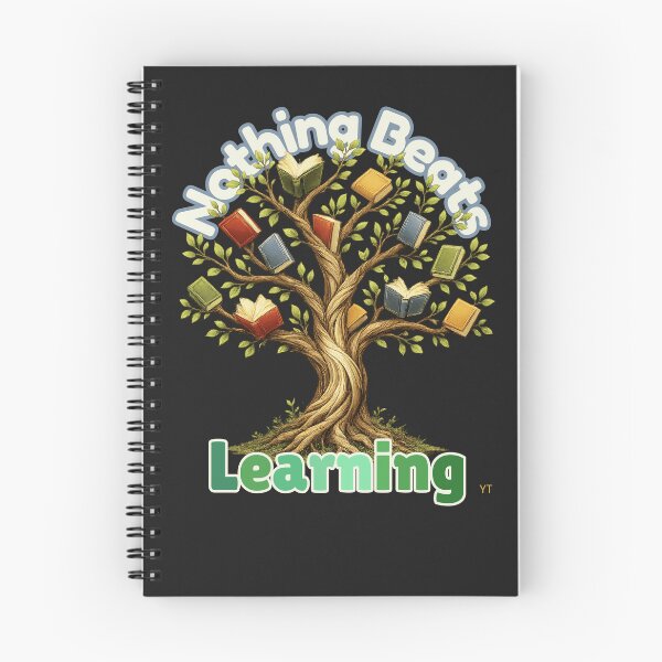 Item preview, Nothing Beats Learning Cute Student Bookworm Back To School T-Shirt, Mug, Notebook, Phone Case designed and sold by yochatees.