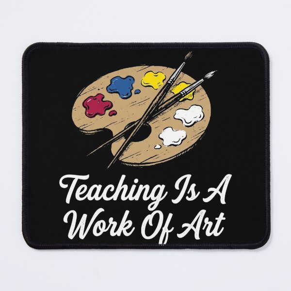 Item preview, Teaching Is A Work Of Art Paint Palette Art Teacher Back To School designed and sold by TeNovaStudio ⭐⭐⭐⭐⭐.