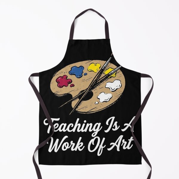 Item preview, Teaching Is A Work Of Art Paint Palette Art Teacher Back To School designed and sold by TeNovaStudio ⭐⭐⭐⭐⭐.