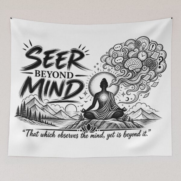 Item preview, Spiritual Text Art Doodle - Consciousness & Inner Awareness designed and sold by Mind beyond Matter.
