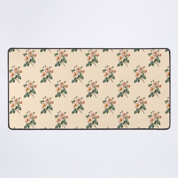 Item preview, Romantic Vintage Rose Pattern Warm Beige Timeless Botanical Charm designed and sold by EL-Lebedenko.