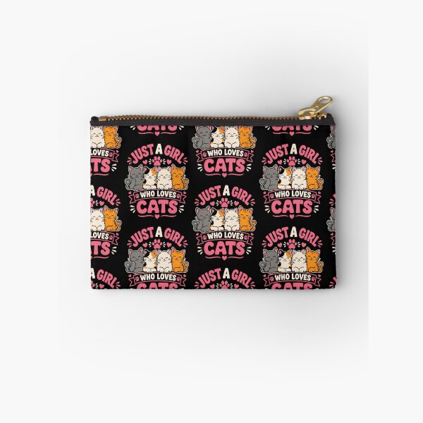 Item preview, Just a girl who loves cute cats design designed and sold by rafaeltto.