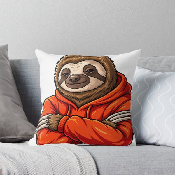 Item preview, Stylish sloth vector illustration designed and sold by BinsAliza.